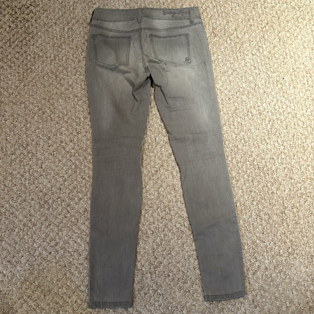 INDIGO REIN Grey Skinny Jeans size 3 - Picture 3 of 3